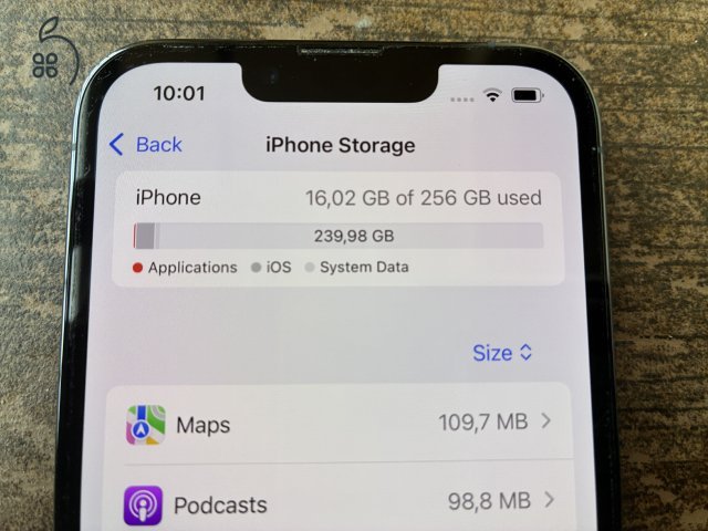 IPhone 13 Pro 256Gb 94% akku, 2 tok és 2 kábel ajándék