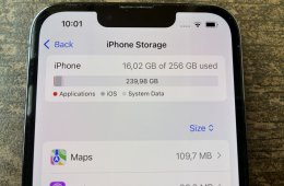 IPhone 13 Pro 256Gb 94% akku, 2 tok és 2 kábel ajándék