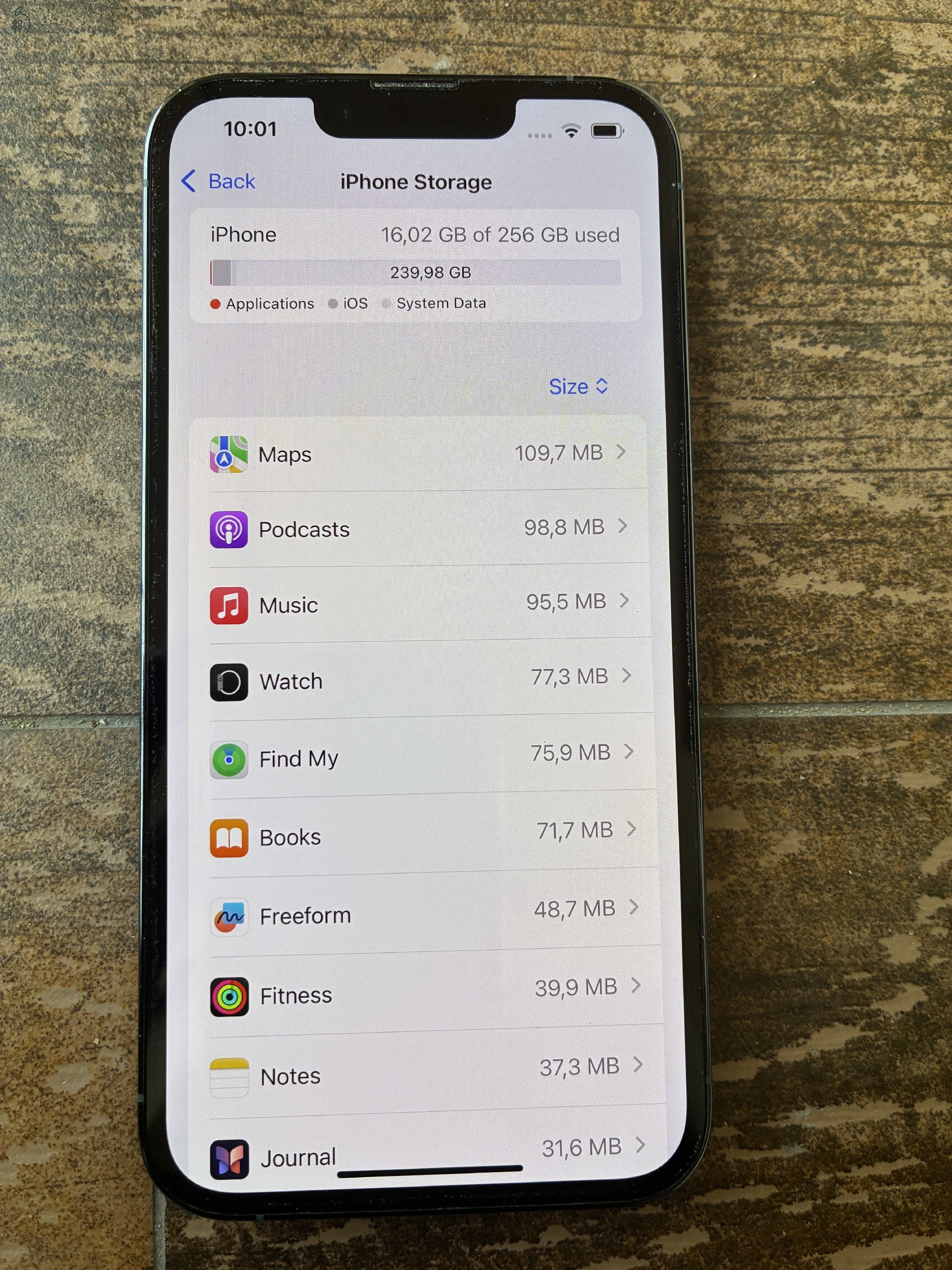 IPhone 13 Pro 256Gb 94% akku, 2 tok és 2 kábel ajándék