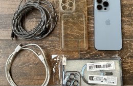 IPhone 13 Pro 256Gb 94% akku, 2 tok és 2 kábel ajándék
