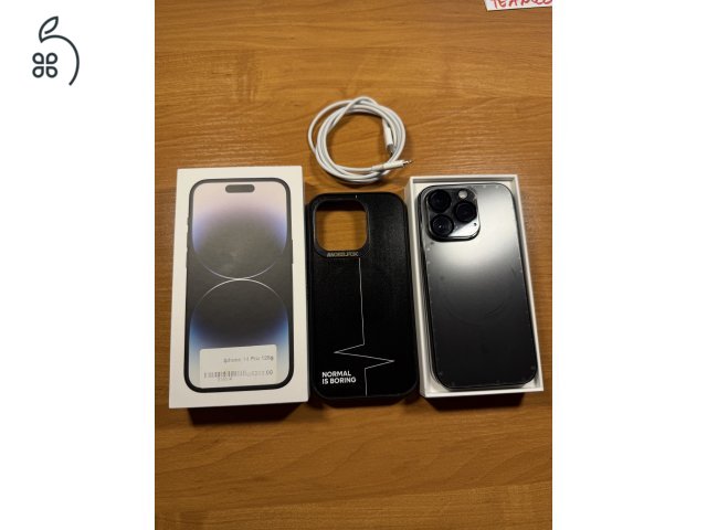 Apple iPhone 14 Pro 128GB – asztrofekete, kártyafüggetlen