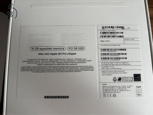 Mac Mini M2 Pro 16/512 GB