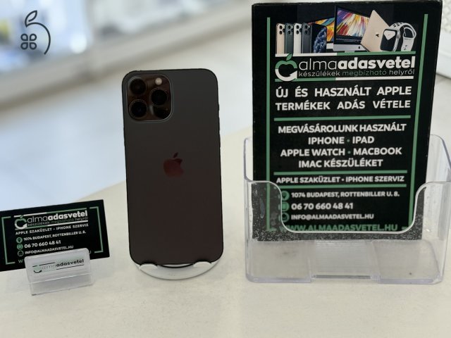 iPhone 13 Pro Max 128GB Független Újszerű/1-3 hónap gar./Akku 85%/p4398