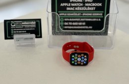 Apple Watch 6 44mm Red Használt/1 hónap gar./Akku 92%/p4399