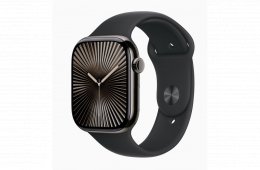 Új Apple Watch Series 10 GPS+Cell 42mm Slate Titanium Case
