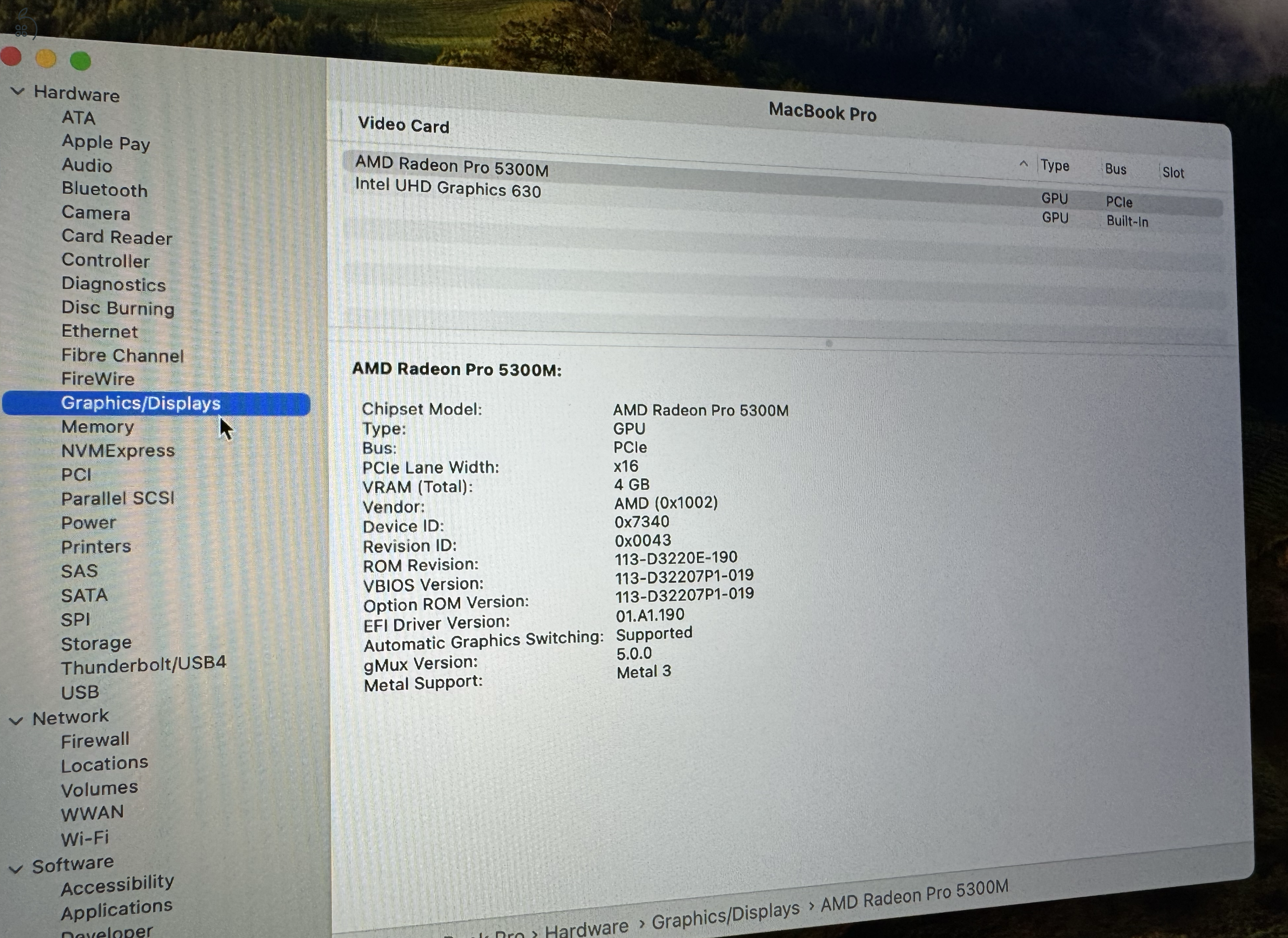 Macbook Pro 16