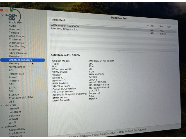 Macbook Pro 16