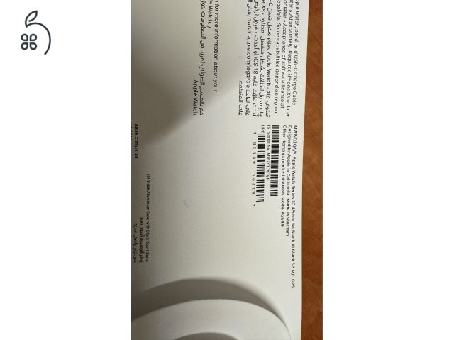 Apple Watch S10 46mm GPS eladó 2027.07.18-ig garanciás