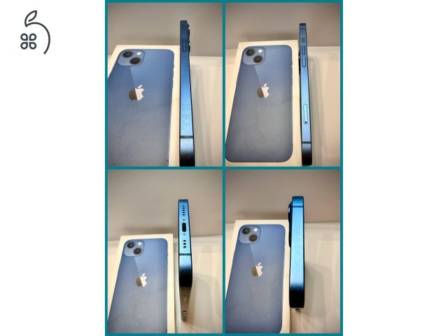 iPhone 13 - 128 GB - kék - független - szép állapot
