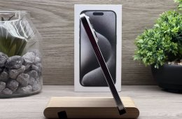 iPhone 15 Pro White Titanium 256GB 2 ÉV Garanciával Számlával