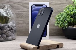 iPhone 12 Black 64GB 2 ÉV Garanciával Számlával Aksi 100%