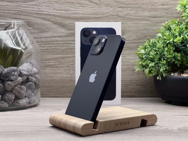 iPhone 13 Mini Midnight 128GB 2 ÉV Garanciával Számlával Aksi 100%
