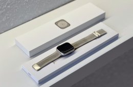 Apple Watch S8 Starlight 45MM 2 ÉV Garanciával Számláva