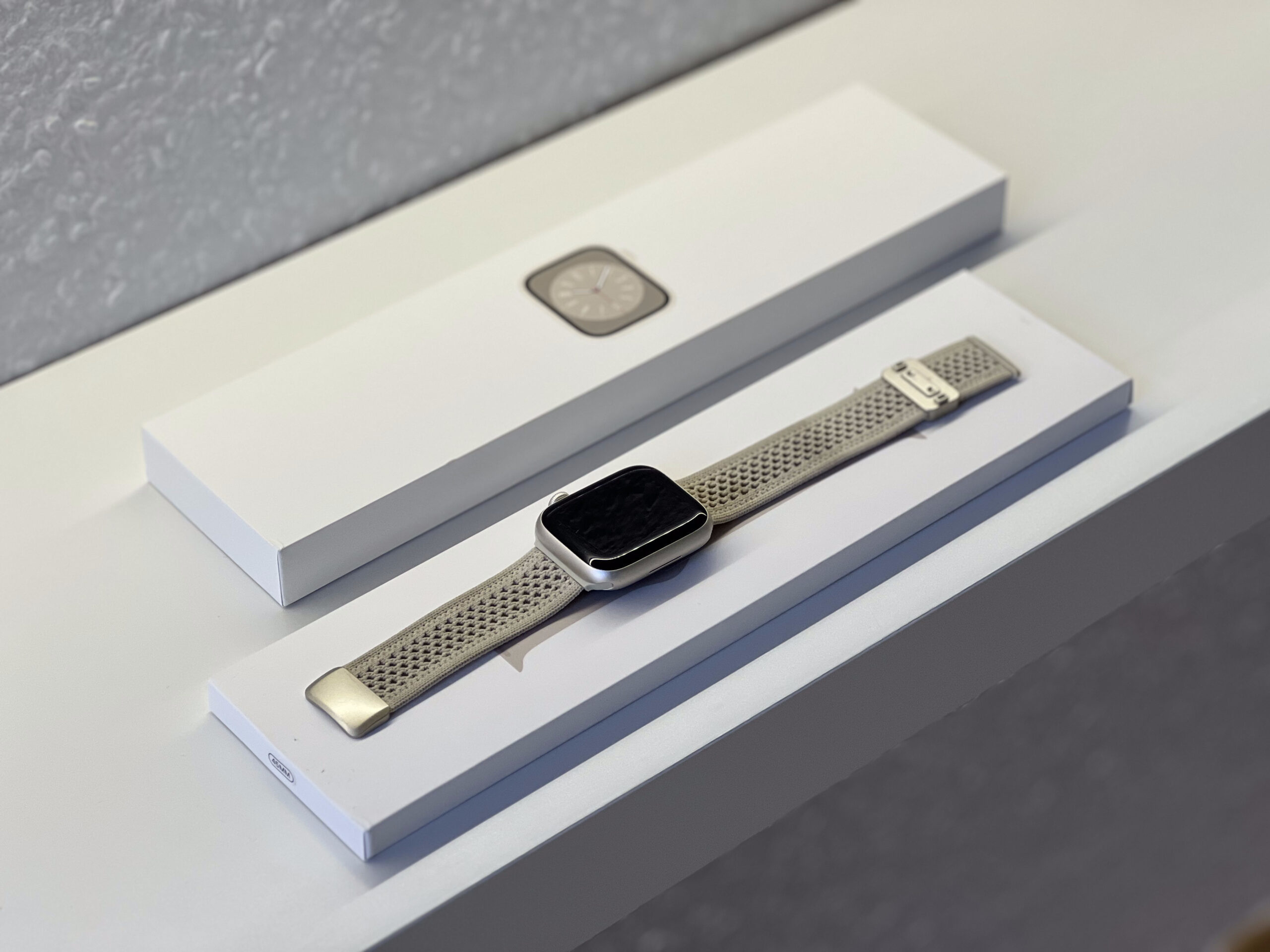 Apple Watch S8 Starlight 45MM 2 ÉV Garanciával Számláva