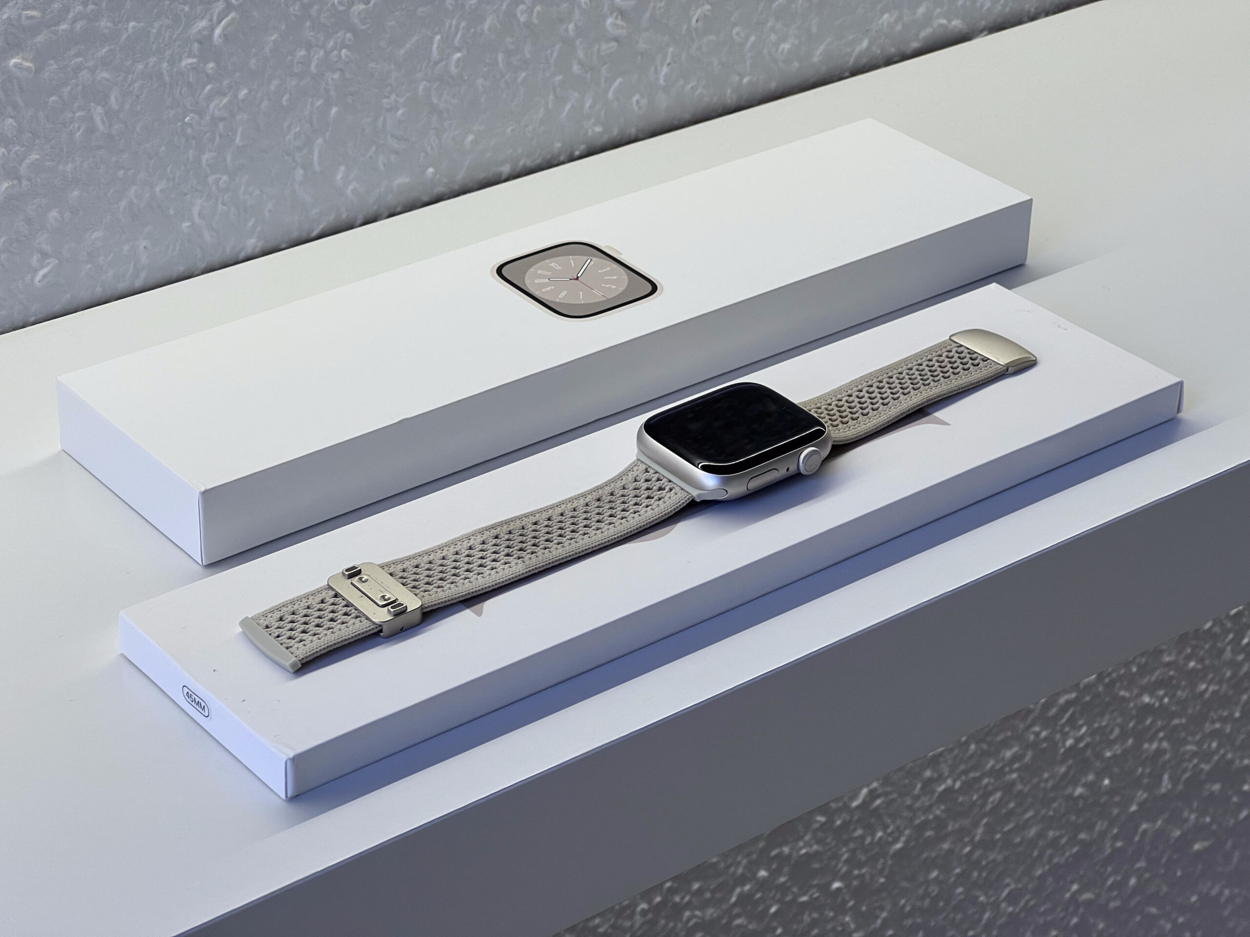 Apple Watch S8 Starlight 45MM 2 ÉV Garanciával Számláva