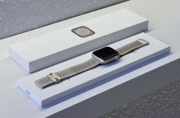 Apple Watch S8 Starlight 45MM 2 ÉV Garanciával Számláva