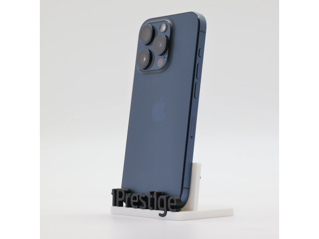 + Ajándékkal és 1 év garanciával! Felújított iPhone 15 Pro 128 GB Blue Titanium
