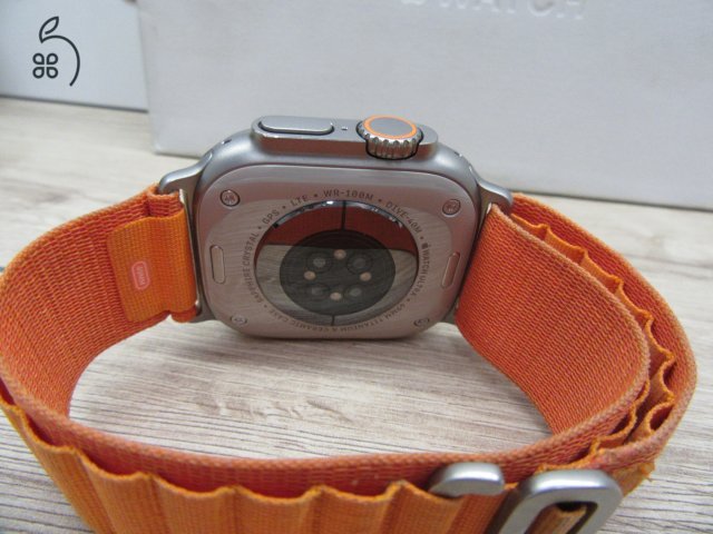 Apple Watch Ultra – Titanium Orange – 49 mm – Használt, szép állapotban – 90%-os akkukondíció – 3 hónap garanciával