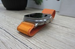Apple Watch Ultra – Titanium Orange – 49 mm – Használt, szép állapotban – 90%-os akkukondíció – 3 hónap garanciával