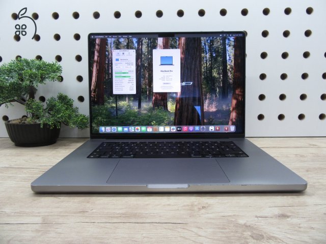  Apple Macbook 16 M1 Pro - 2021 - Használt, megímélt állapot - 32 Gb RAM - 500 Gb SSD - 3 hónap garancia 