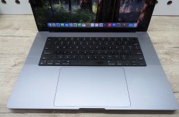  Apple Macbook 16 M1 Pro - 2021 - Használt, szép állapot - 32 Gb RAM - 500 Gb SSD - 3 hónap garancia - USA bill