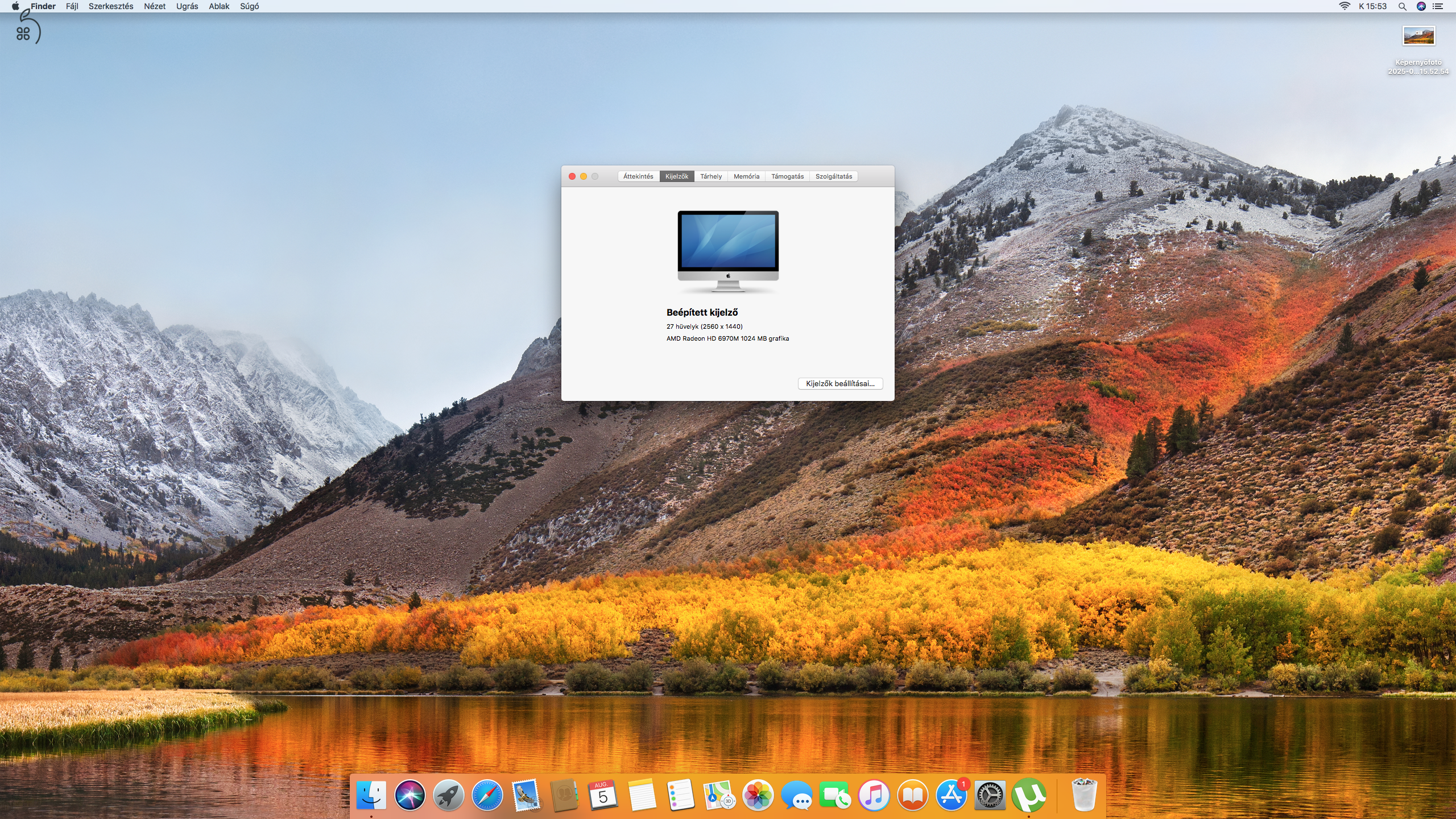 IMac 2011 27', 3,1 Ghz Intel 5, 240 GB SSD, 12 GB RAM