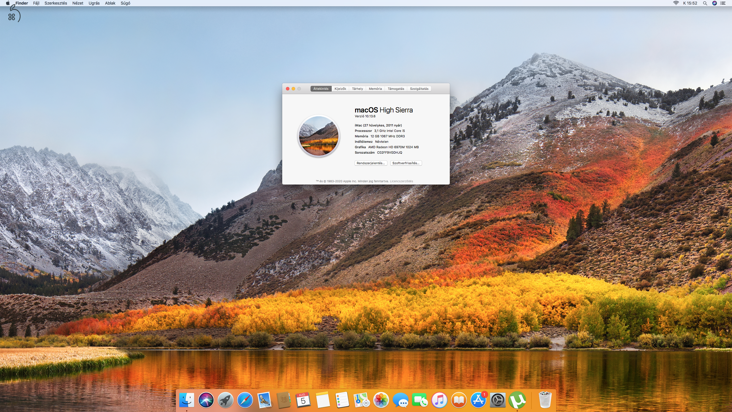 IMac 2011 27', 3,1 Ghz Intel 5, 240 GB SSD, 12 GB RAM