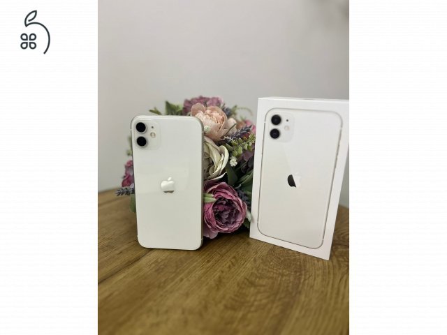 IPhone 11 64 GB fehér ! Gyönyörű állapot!