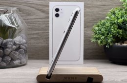 Hibátlan iPhone 11 White 64GB 2 ÉV Garanciával Számlával Aksi 98%