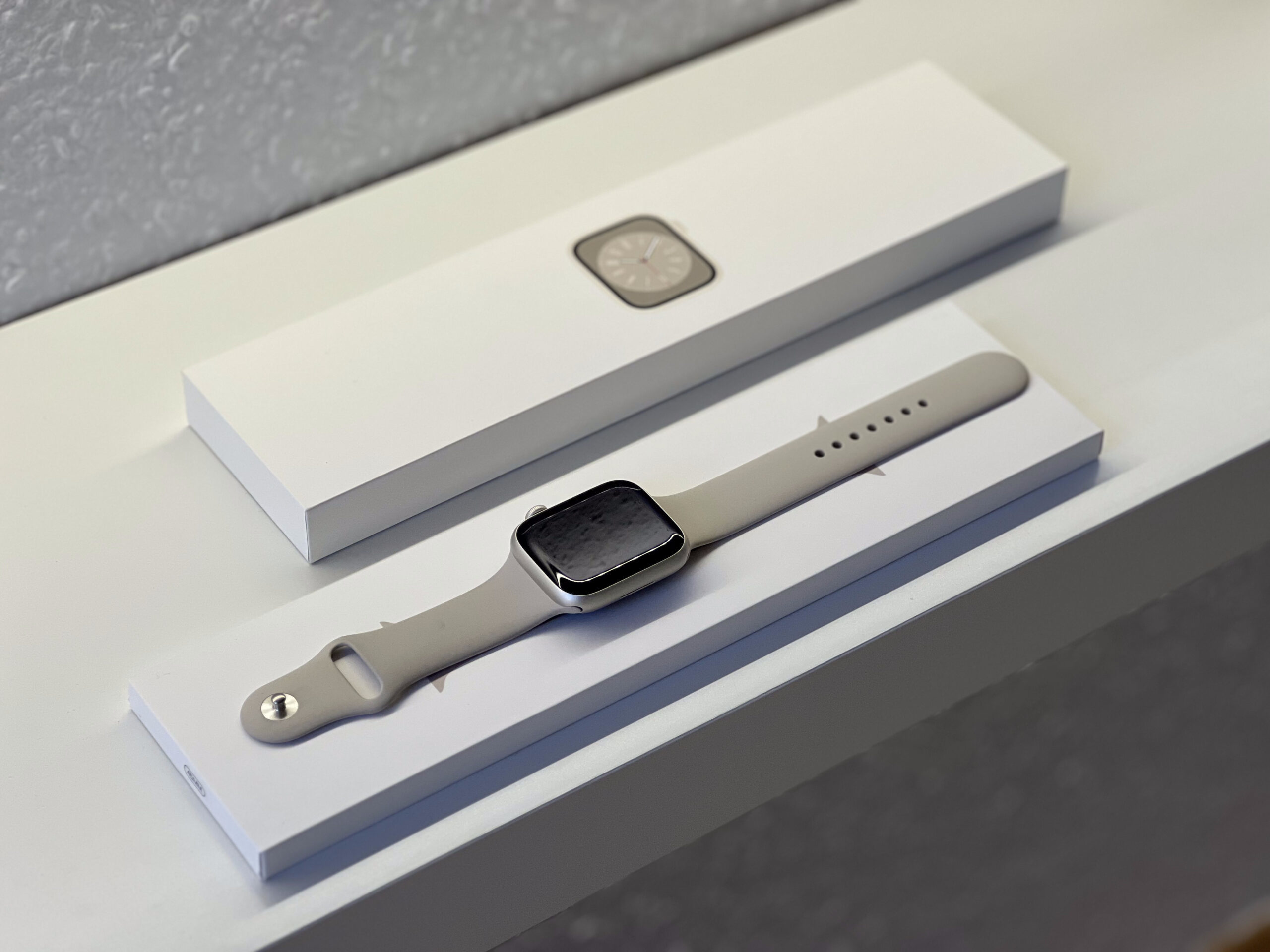 Apple Watch S8 Starlight 45MM 2 ÉV Garanciával Számlával