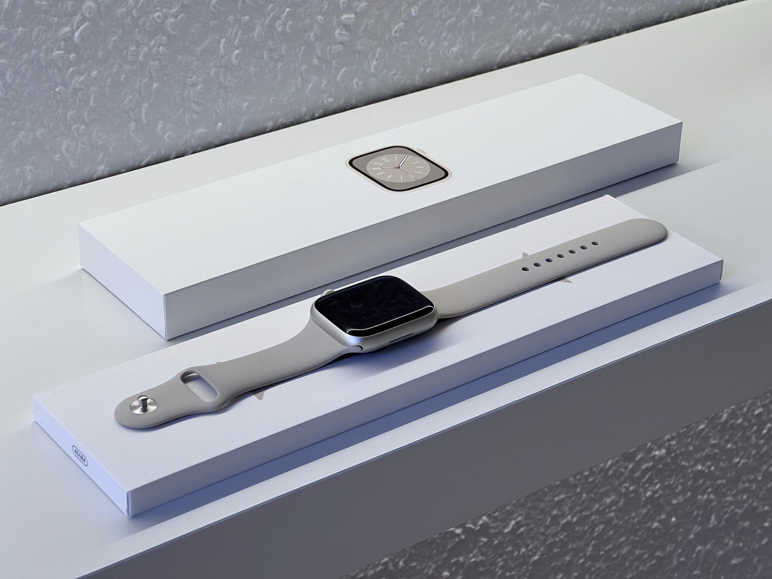 Apple Watch S8 Starlight 45MM 2 ÉV Garanciával Számlával