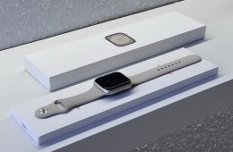 Apple Watch S8 Starlight 45MM 2 ÉV Garanciával Számlával
