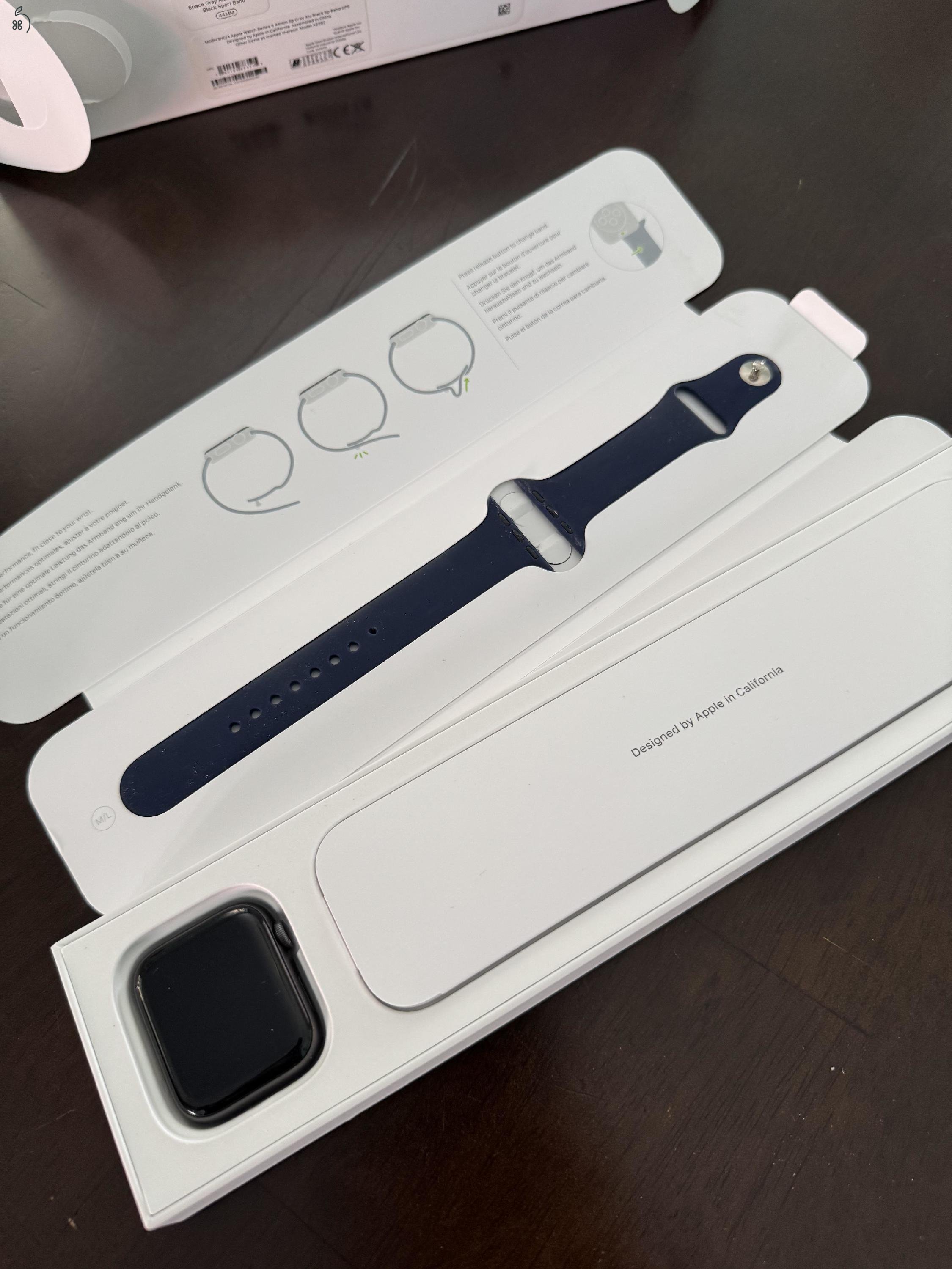 Apple watch series 6 bontattlan gyári töltővel