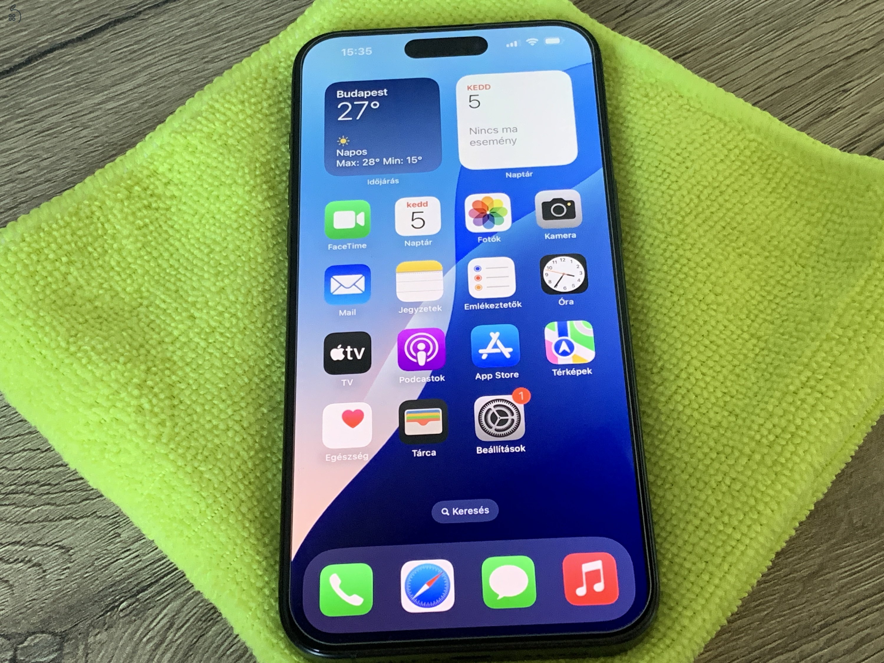 iPhone 15 Pro Max 256GB újszerű állapotban!