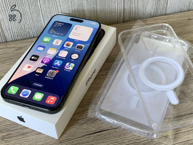 iPhone 15 Pro Max 256GB újszerű állapotban!