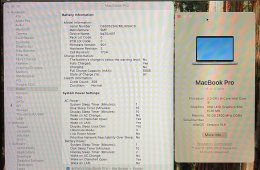 Macbook Pro 2019 i9 16 GB ram, 500 GB ssd