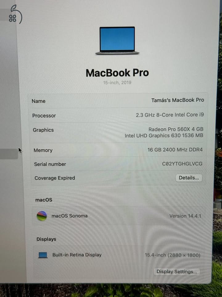 Macbook Pro 15 
