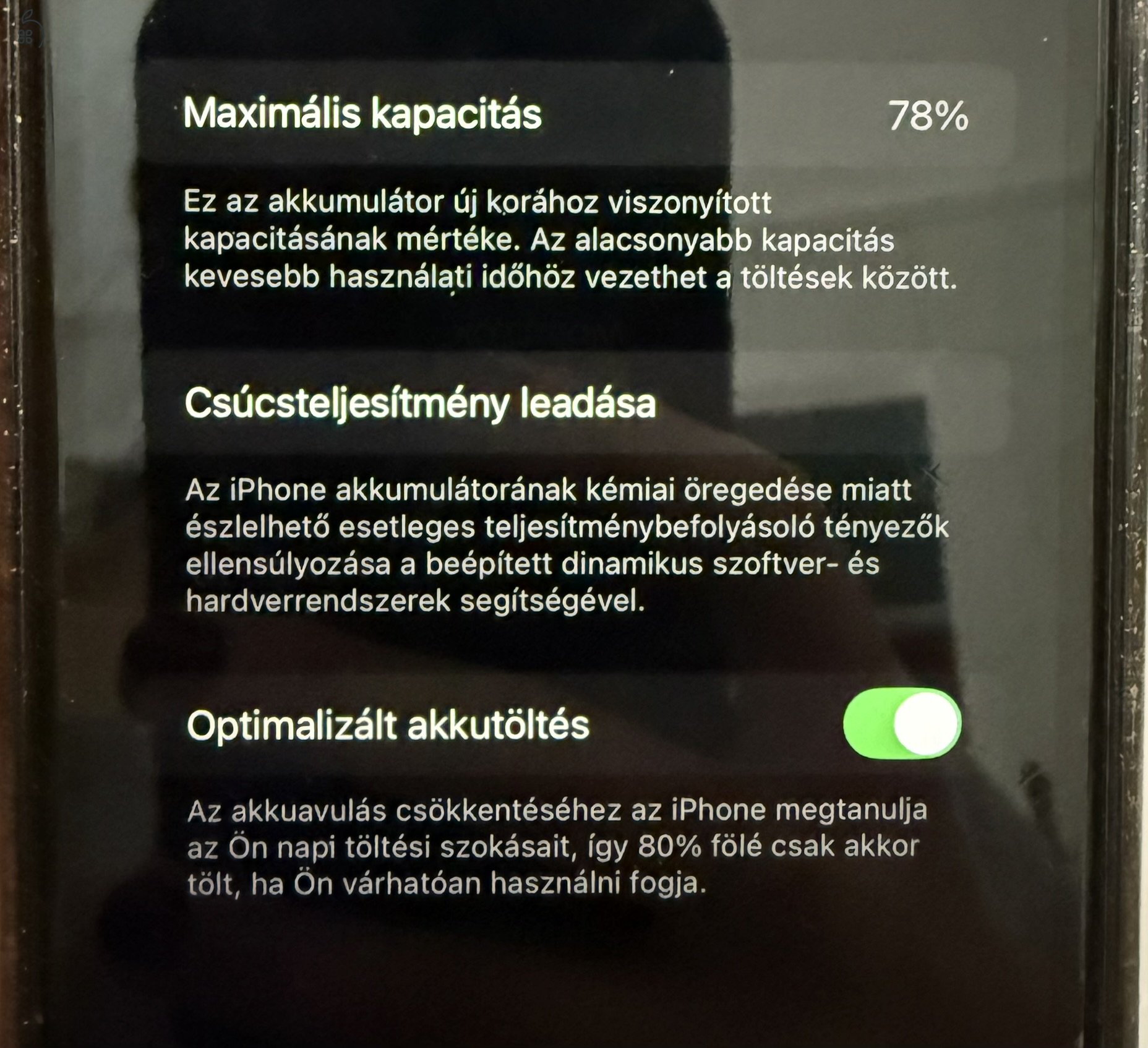 iPhone 11 (128GB, fekete)