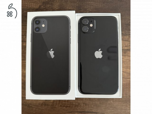 iPhone 11 (128GB, fekete)