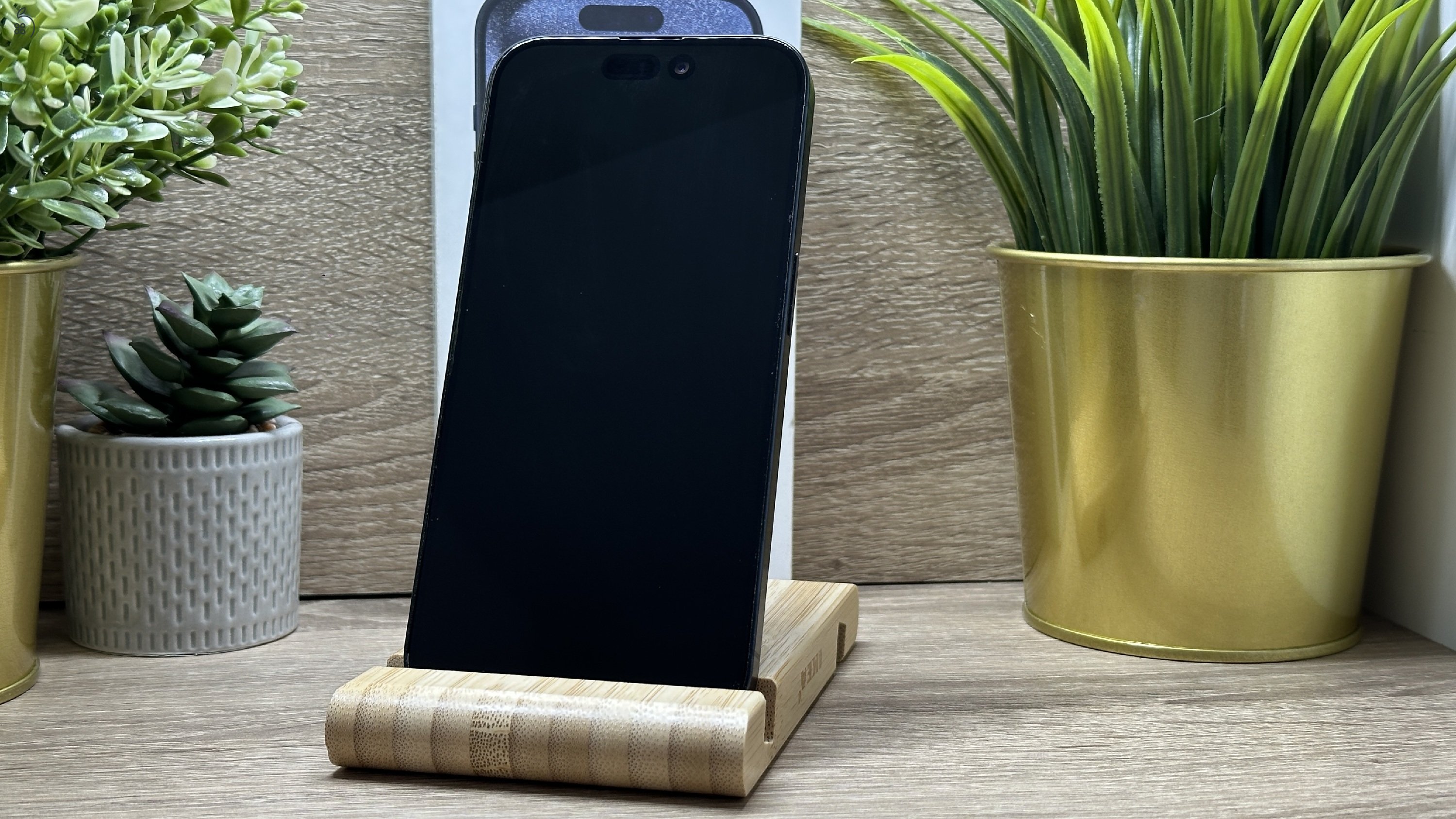  iPhone 15 Pro 256GB Kék, Független - Garancia, Számla 