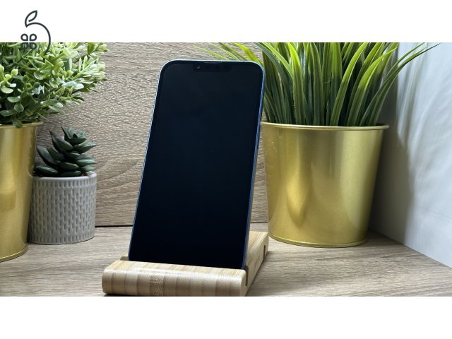  iPhone 13 128GB Kék, Független - Garancia, Számla 