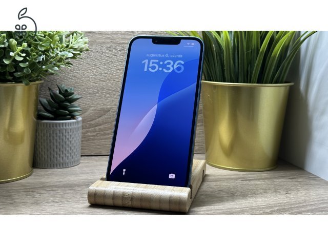  iPhone 13 128GB Kék, Független - Garancia, Számla 