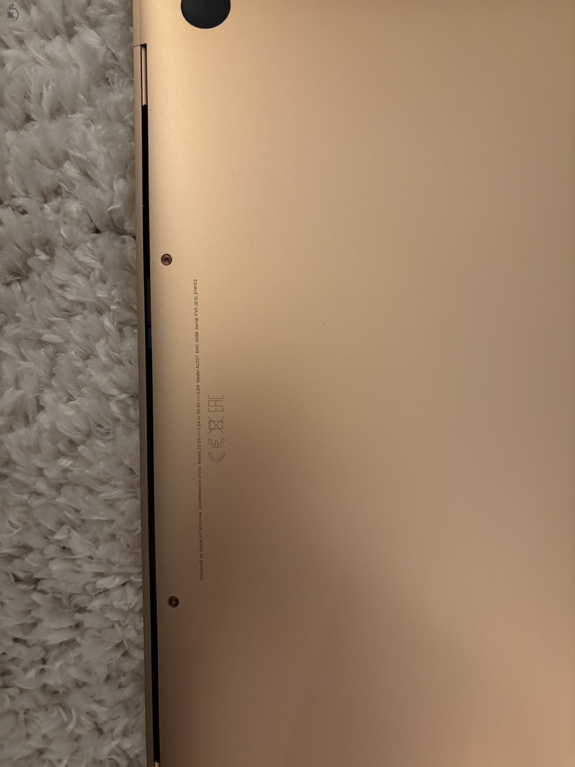 Macbook Air 2020 M1 256GB