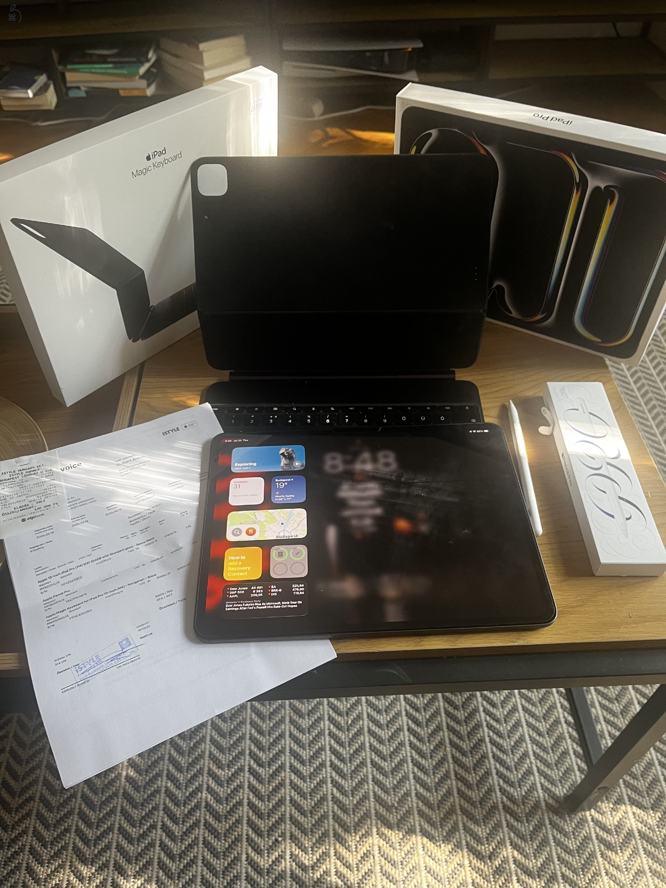 Save nearly 400 EUR! iPad Pro (2024) M4 with keyboard and Pencil Pro