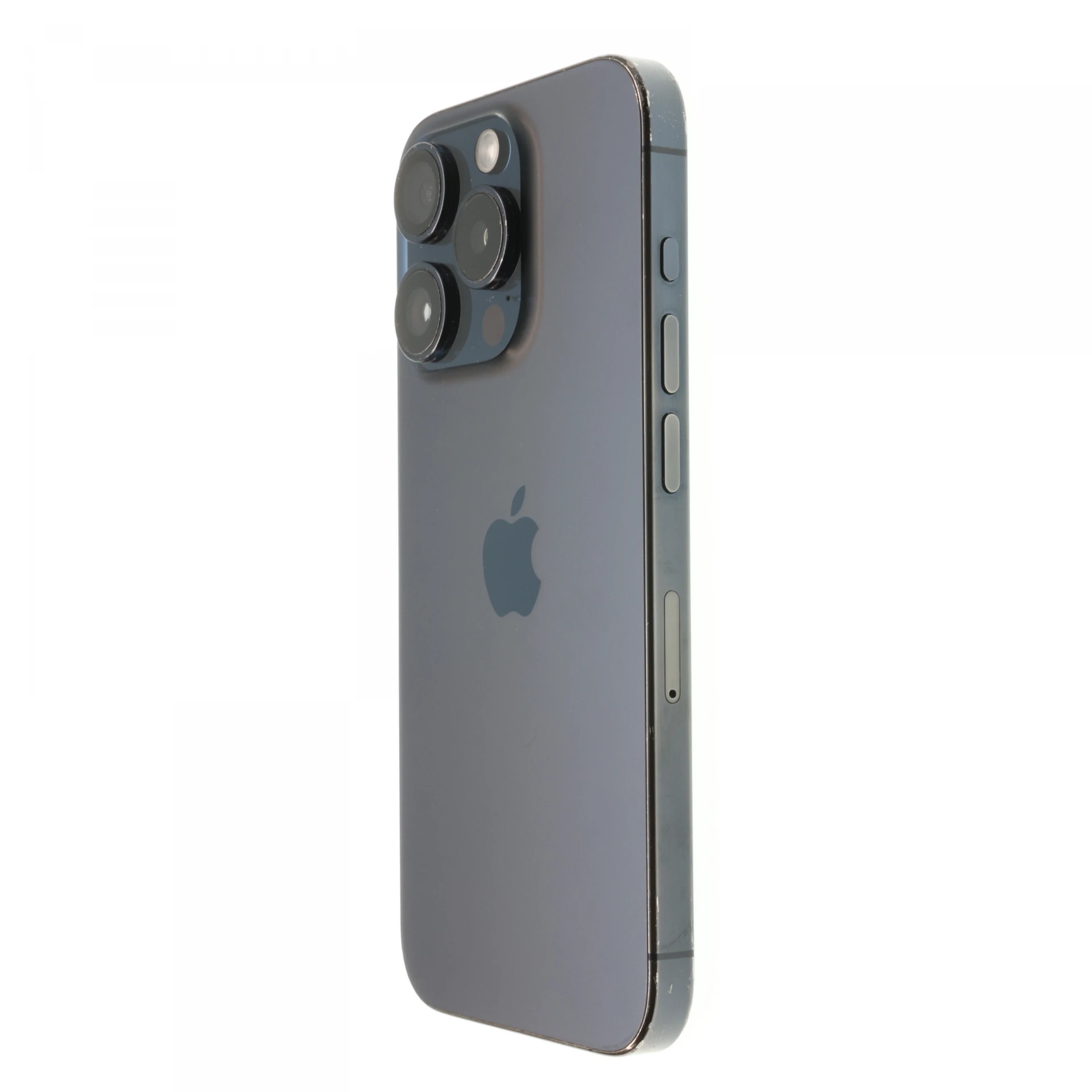 !! 1 ÉV GARANCIA !! Apple iPhone 15 Pro 128 GB Blue Titanium 89%