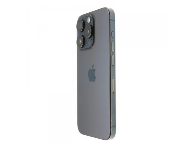 !! 1 ÉV GARANCIA !! Apple iPhone 15 Pro 128 GB Blue Titanium 89%