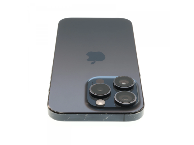 !! 1 ÉV GARANCIA !! Apple iPhone 15 Pro 128 GB Blue Titanium 89%