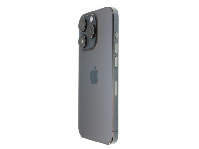 !! 1 ÉV GARANCIA !! Apple iPhone 15 Pro 128 GB Blue Titanium 90%