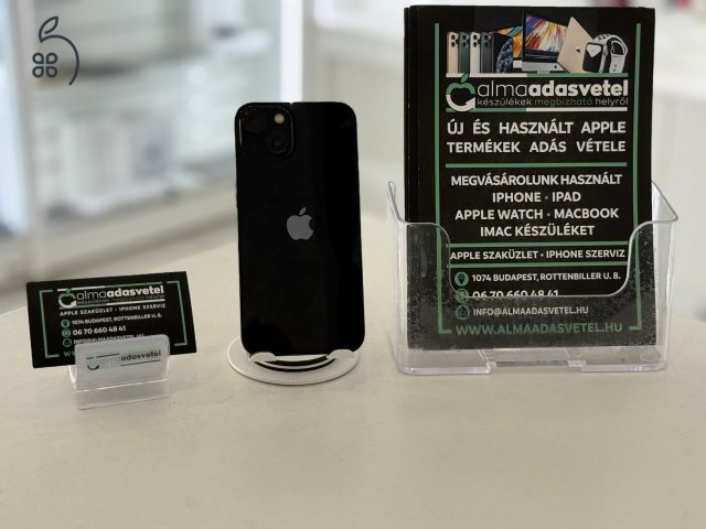 iPhone 13 256GB Vodafone Használt/1-3 hónap gar./Akku 84%/p4408