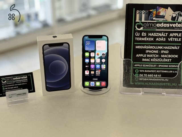 iPhone 12 Mini 64GB Független Használt/1 hónap gar./Akku 100%/p4411